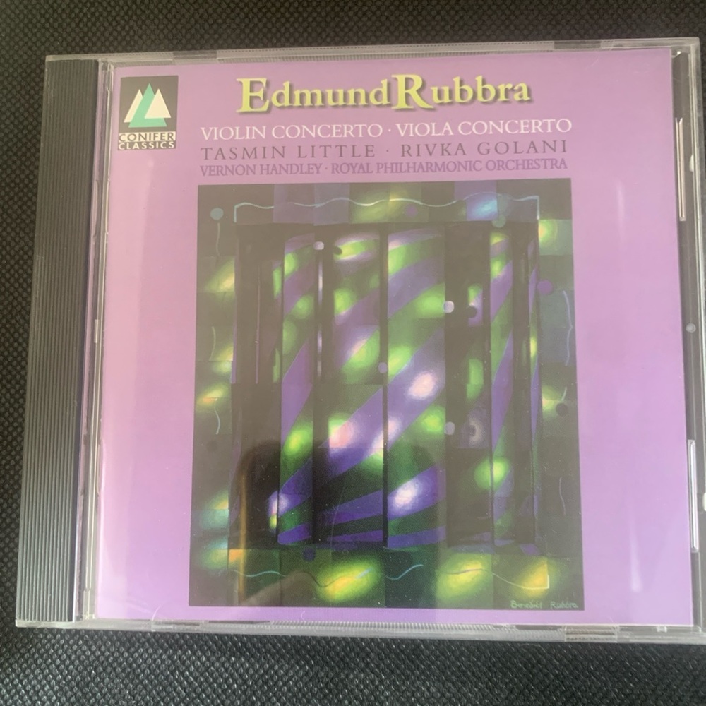 Pre Owned Music CD Edmund Rubbra Violin Concerto Tasmin Little